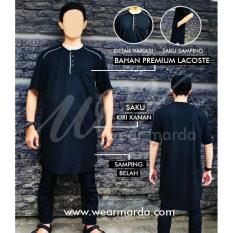 Gamis Pria Premium model gamis pakistan kurta arab hitam