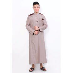 Gamis Pria warna Cream - Jubah Baju Pria Cordova