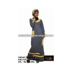 Gamis Silmi Hafizah Grey Aspal SIZE XL DISKON 30%