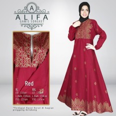 Gamis Songket Alifa Respan Busui