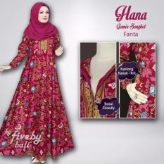 Gamis Songket Hana Busui Respan Fanta