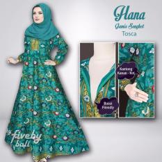 Gamis Songket Hana Busui Respan Tosca