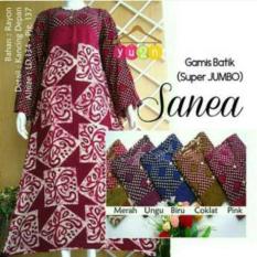 Gamis Super Jumbo Sanea ~ Daster L Dress Murahl Batik Murah L Baju Murah Wanita L Katun Jepang