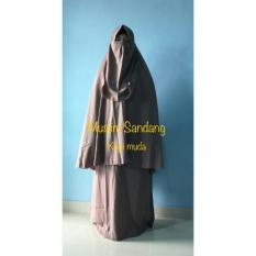 Gamis Syar'i Ayuk Collection / Kopi Muda Size S