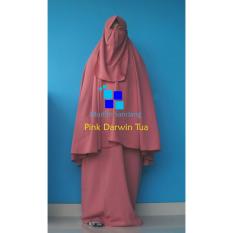 Gamis Syar'i Ayuk Pink Darwin Tua
