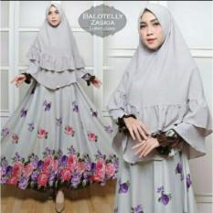 Gamis Syar'i Balotelly Zaskia - Grey
