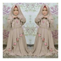 Gamis Syar'i Anak Dora Cream