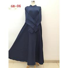 Gamis syari balloteli polos bagus/gamis baloteli polos murah