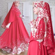 GAMIS SYARI MONALISA JUMBO/GAMIS TREND MASA KINI/GAMIS 1 SET BAJU SAMA JILBAB/GAMIS RANADA LD 120 CM DAN PANJANG 148 CM
