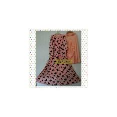 Gamis Syari Set Syari Kupu Salem Bahan Wolfis
