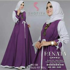 Gamis Syari Wanita Renata Maxy Dress Baju Gamis Murah