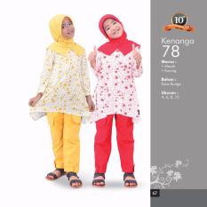 GAMIS TERBARU GAMIS ANAK QIRANI KENANGA 78 (Red)