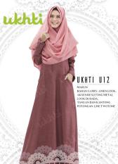 Gamis Two Tone Ukhti U12 XL