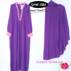 Gamis Wanita Premium Gerai Kiki Kualitas Tinggi GK4