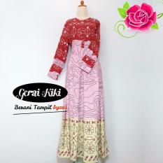 Gamis Wanita Premium Gerai Kiki Kualitas Tinggi GK9