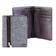 Garsel DND 8232/6803 Dompet Lipat Pria - Canvas - Bagus - Grey