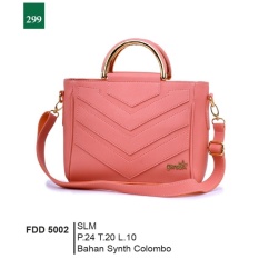 Garsel Fashion Fdd 5002 Tas Handbag Bisa Selempang Wanita-Synth Colombo-Keren (salem)