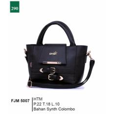 Garsel Fashion Fjm 5007 Tas Handbag Bisa Selempang Wanita-Synth Colombo-Modis(Hitam)