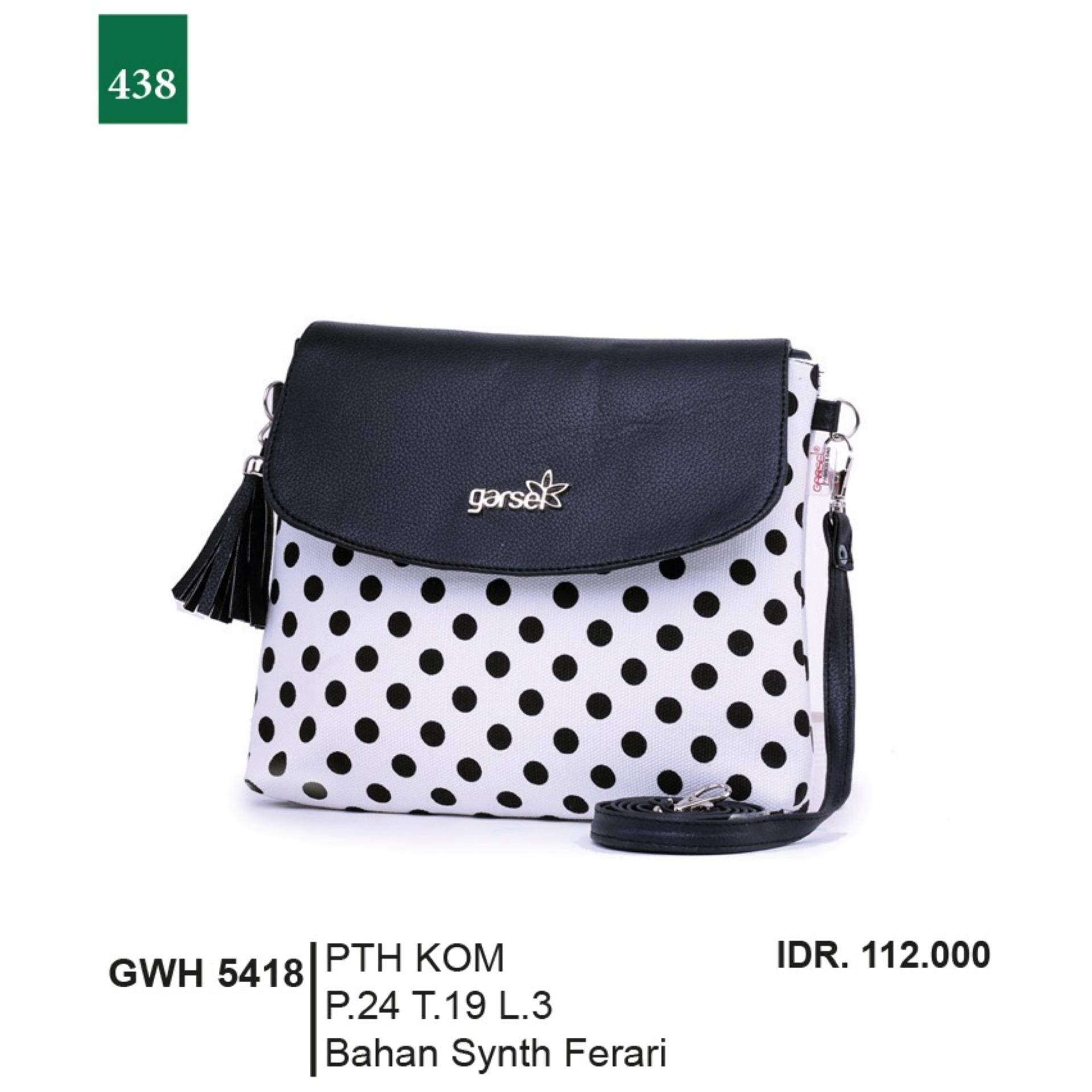 Garsel Fashion Tas Jinjing / Tas Bahu / Tas Selendang Wanita GWH 5418 - PTHKOM Bahan Synth Ferari Garsel Fashion Tas Jinjing / Tas Bahu / Tas Selendang Wanita GWH 5418 - PTHKOM Bahan Synth Ferari