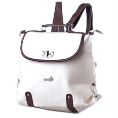 Garsel Fashion Tas Ransel Wanita - Putih