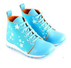 Garsel L294 Sepatu Boots Anak Perempuan - Synth - Keren (Biru)