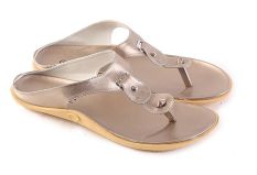 Garsel L470 Sandal Flat Casual Wanita - Synth - Bagus (Cream)