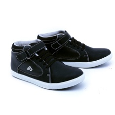 Garsel Sepatu Sekolah Anak Casual Sneakers GDA9508 - Hitam