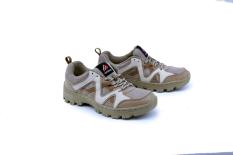 Garsel Shoes GAJ 2005 Sepatu Tracking / Adventure Pria-Leather – Sintetis-Tpr - -New Katalog Bagus Kuat(Cream)