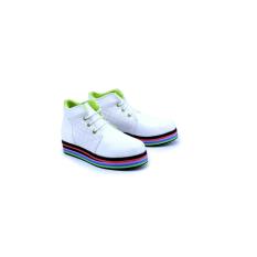 Garsel Shoes GDO 2751 Sepatu Boot Casual Wanita-Sintetis-Eva-New Katalog Cantik Dan Modis(Putih)