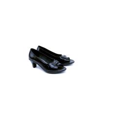 Garsel Shoes GEM 5007 Sepatu Formal / Pantofel Wanita-Premium Leather-Pu-New Katalog Cantik(Hitam)