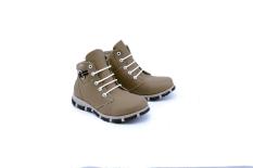 Garsel Shoes GMU 9531 Sepatu Anak Sneaker Casual Boot Laki-Laki-Sintetis-Tpr Super-New Katalog Lucu Bagus(Tan)