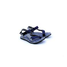 Garsel Shoes GSG 3002 Sandal Track / Gunung Pria-Webbing-Karet - -New Katalog Murah Keren(Biru – Abu)
