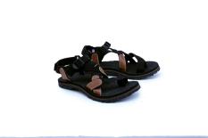 Garsel Shoes GSG 3004 Sandal Track / Gunung Pria-Webbing-Karet - -New Katalog Murah Keren(Hitam – Coklat)