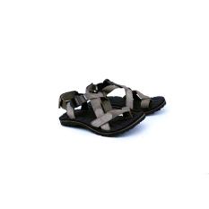 Garsel Shoes GSG 3008 Sandal Track / Gunung Pria-Webbing-Karet - -New Katalog Murah Keren(Coklat)