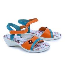 Garsel Shoes Sandal GUJ 9014 Anak Perempuan Fashion Anak-Orange Kom Sintetis Original
