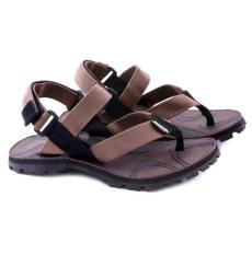 Garucci Sandal Kasual / Flat Pria - GSG 3063 ( Brown Comb )