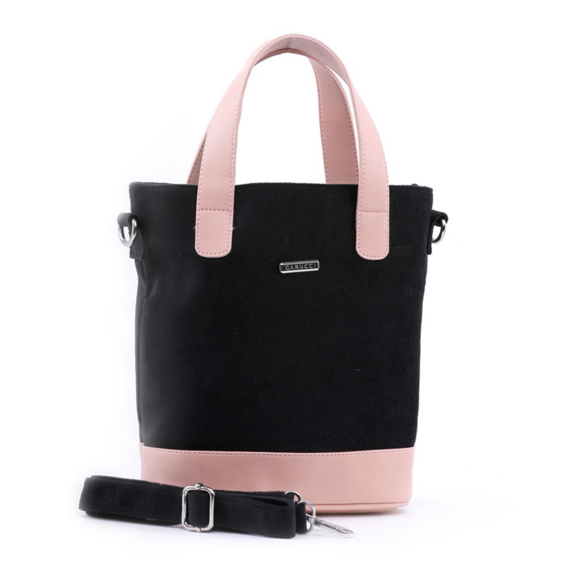 Garucci Tas Jinjing Wanita / Tas Bahu Wanita / Tas Selempang Wanita - Women Tote Bag - Bahan Canvas - TDI 0875