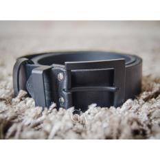 Garut Kulit Double Black Casual Belt