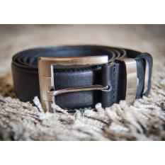 Garut Kulit Formal Belt (Black)