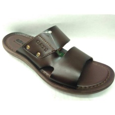 GATS SANDAL Kulit Pria Hg 283 Brown