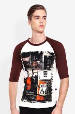 GatsuOne Pakaian Atasan Kasual Kaos T-Shirt Pria Shawn Tshirt Off white Diskon discount murah bazaar baju celana fashion brand branded