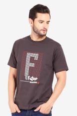GatsuOne Pakaian Atasan Kasual Kaos T-Shirt Pria Zakuro Tshirt - Dark brown Diskon discount murah bazaar baju celana fashion brand branded