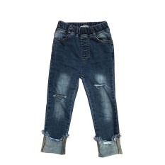 Gaya Korea dari Musim Semi atau Gugur Bayi Baru Denim Jaket Denim Jaket Jaket Jaket Jaket (Celana Jeans Celana jeans)