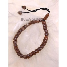 Gelang Tasbih 33 Kokka Kaukah Kauka Kaoka Koka Kaokah Pipa Cokelat