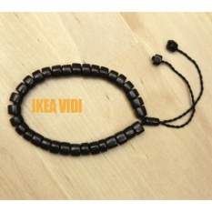 Gelang Tasbih 33 Kokka Kaukah Koka Kaokah Kauka Kaoka Pipa - Hitam