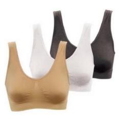 Genie Bra Classic - 3 Pcs - Putih, Krem, Hitam