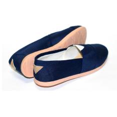 GENS sepatu wakai slipon biru dongker