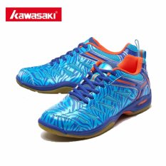 Asli Kawasaki Bulutangkis Sepatu K-137 Bernapas Anti-torsion Olahraga Sepatu untuk Wanita, China Pria Bulutangkis Sneakers