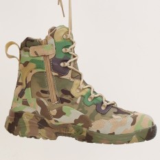 Kulit Asli Army Boots Mens Militer DESERT BOOT Sepatu Pria Musim Gugur Breathable Boot Ankle Boots-hijau-Intl