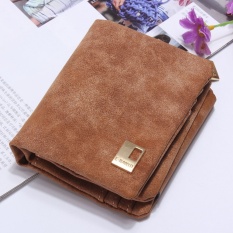George Store Hot Jual Fashion Wanita Dompet Panjang Clutch Wadah Kartu Kopi-Intl